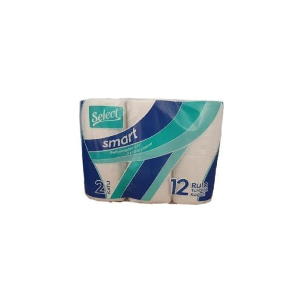 Select Smart 2 Katlı 12'li Ekonomik Tuvalet Kağıdı Tuvalet Kağıdı Fiyatı