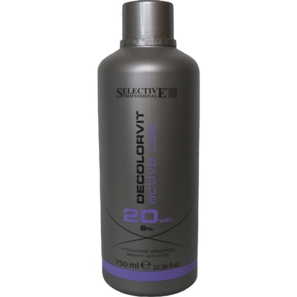 Selective Decolorvit Active Use Oksidan 20 Volume 750 Ml - 1 Saç Boyası Fiyatı