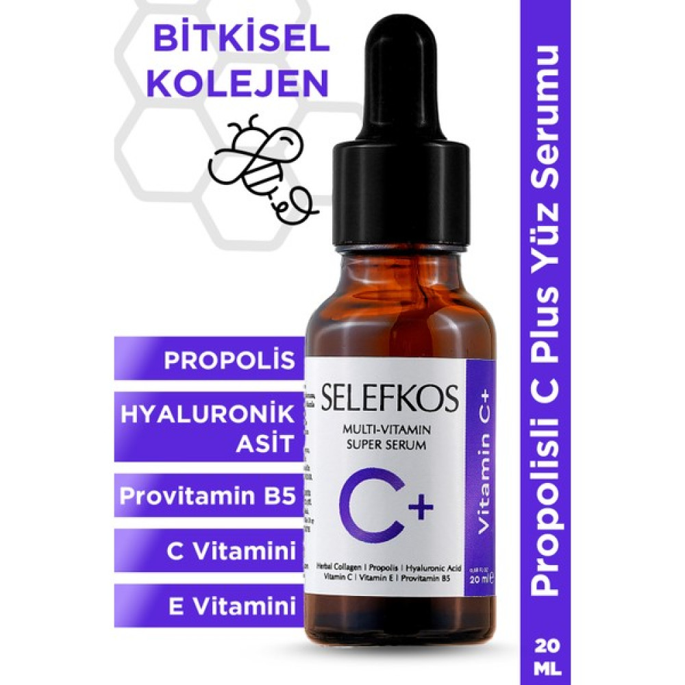 Selefkos Leke Karşıtı C Vitamini Yüz Serumu Konsantre Yoğun Bakım İle Provitamin B5 Ve Propolisli Formül 20ml Leke Kremi Fiyatı