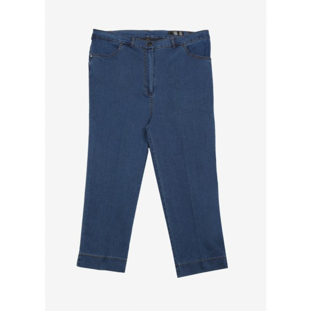 Selen Normal Bel Normal Indigo Kadın Pantolon 23KSL5092 Kadın Pantolon Fiyatı