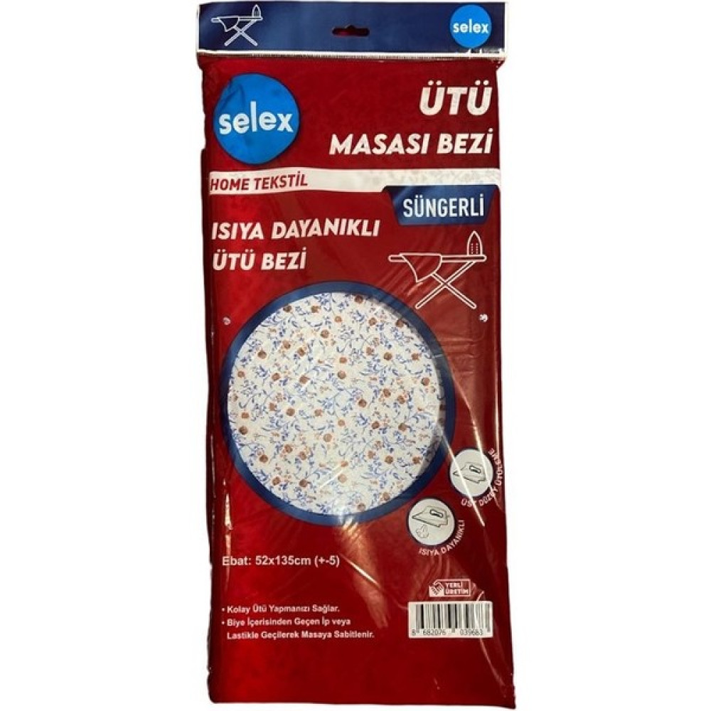 Selex Ütü Masası Bezi/Ütü Masası Kılıfı Keçeli Ütü Masaları ve Aksesuarları Fiyatı