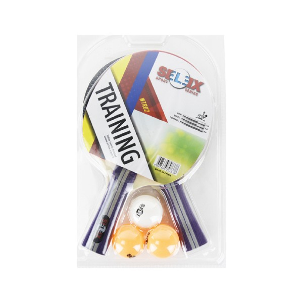 Selex WTR02 2 Raket+3 Top Masa Tenisi Seti Tenis & Badminton Fiyatı
