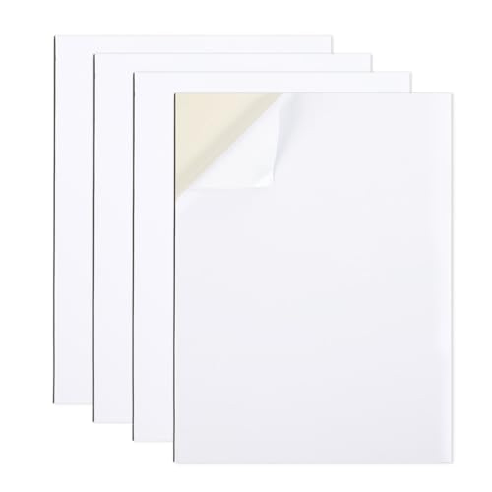 Self Stick Mounting Board 11 X 14 inch, for Cross Stitch, Photo Frame Backing （4 Pack）