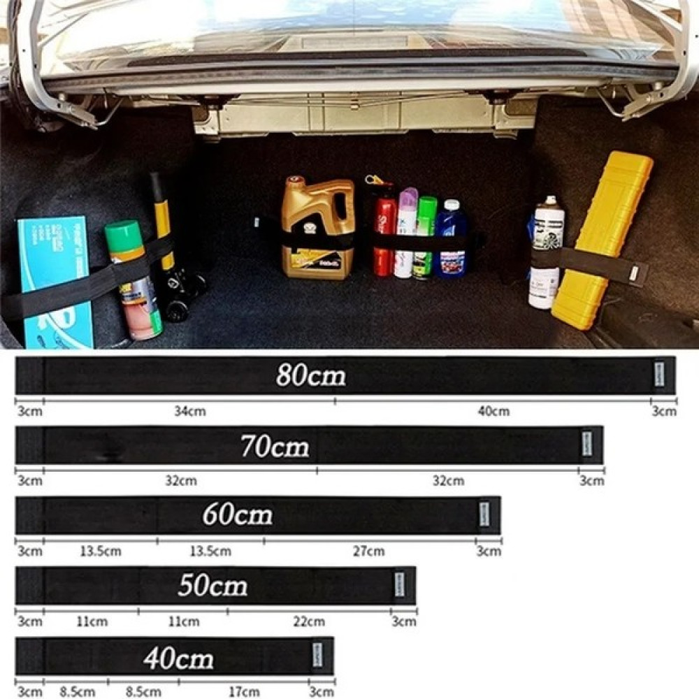 Selfal Pratik Bagaj Düzenleyici Organizer: Araç, Araba ve Oto Bagaj Düzenleyici Organizer Sabitleyici - 70 cm Oto Boyaları Fiyatı