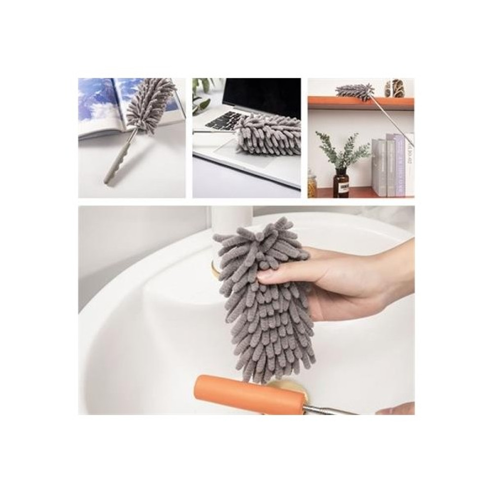 Selfidella Buffer® Teleskopik 3'lü Mop Toz Alma Püskülü Çok Fonksiyonlu Temizlik Seti Temizlik Malzemeleri Fiyatı