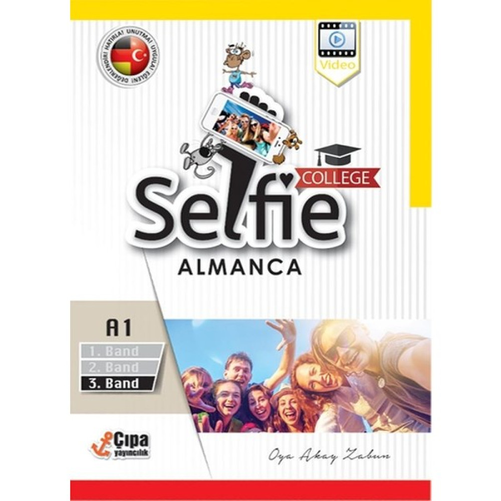 Selfıe College Almanca A1 Band 3 / Çıpa Yabancı Dil Öğretici Kitaplar ve Eğitim Setleri Fiyatı