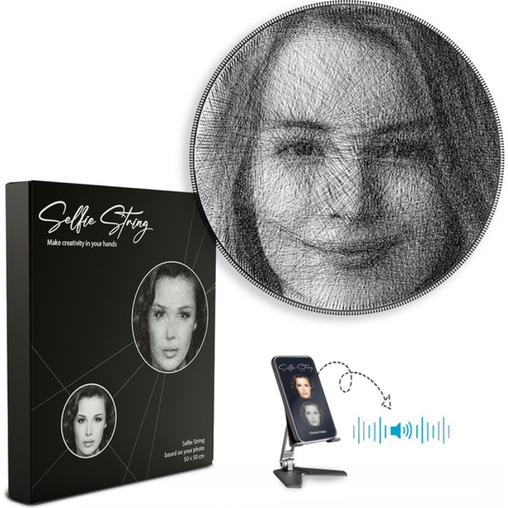 Selfie String Iplik Çizim ile Fotoğrafınızı Sanat Eserine Dönüştürünüz -En Özel Hediye Seti - Filograffi Seti Puzzle & Aksesuarları Fiyatı