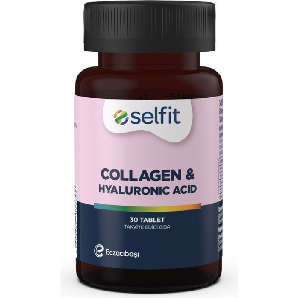 Selfit Collagen & Hyaluronic Acid Tablet 30 Tablet - Sade Sağlık / Diyet Fiyatı