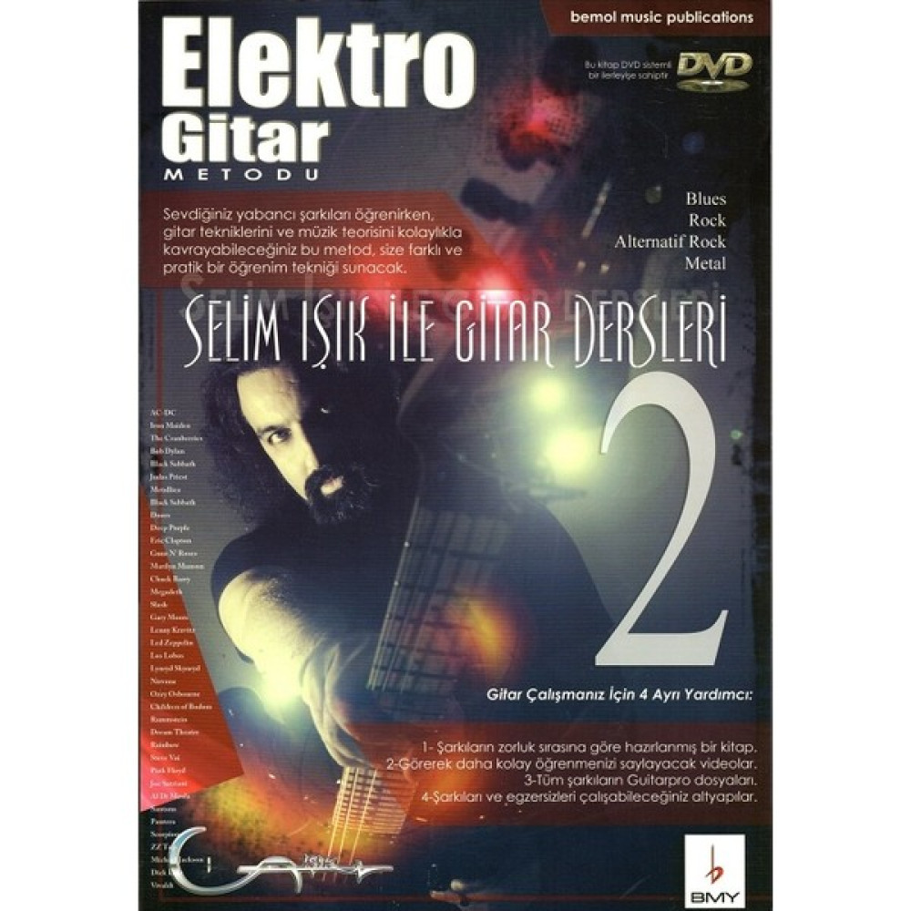 Selim Işık Elektro Gitar Metodu 2 Gitar Dersleri Müzik Fiyatı