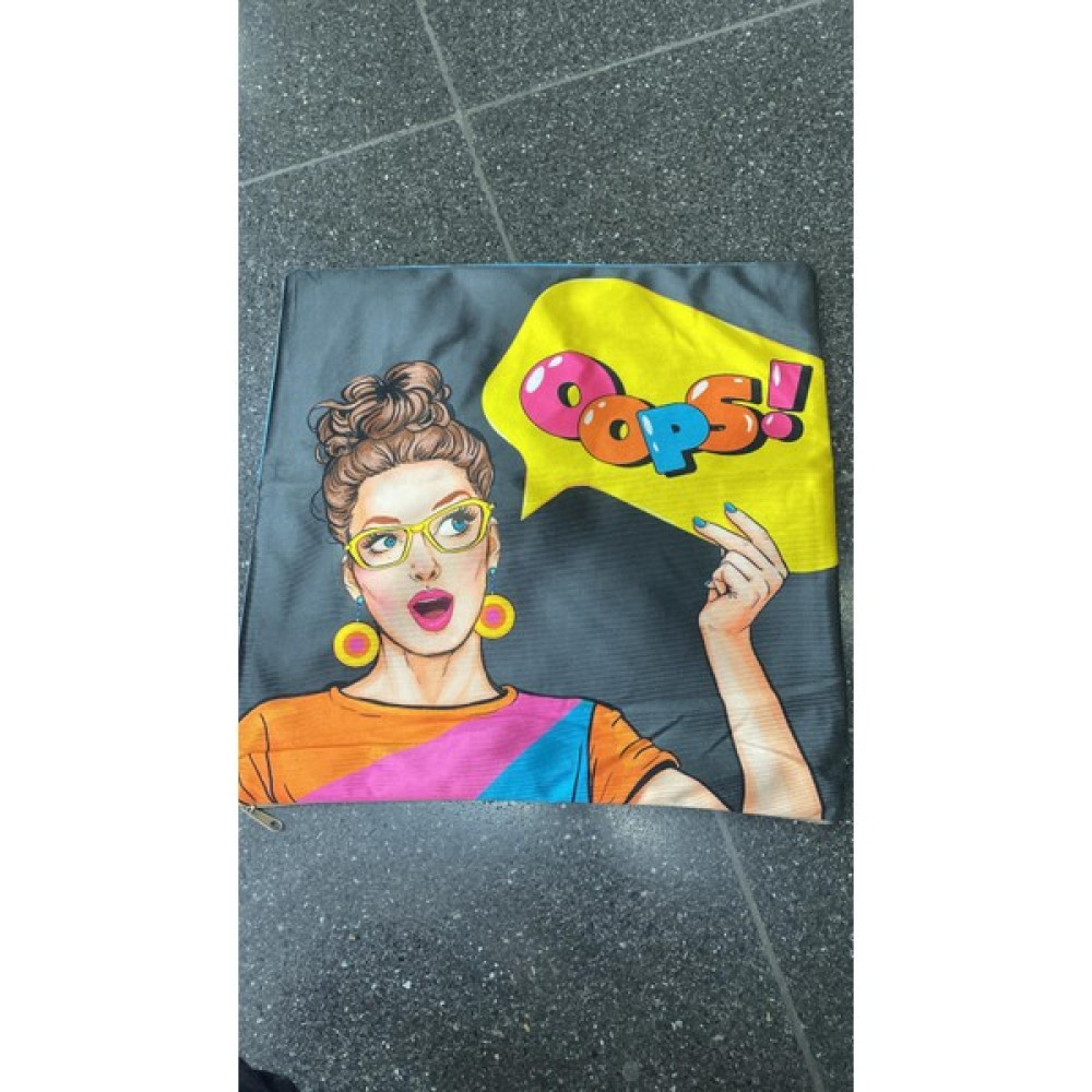 Selim KoltukSelim Koltuk Dekoratif Kırlent Kılıfı - 40 x 40 cm - Bej - Beyaz Kırlent / Mobilya Yastığı Fiyatı