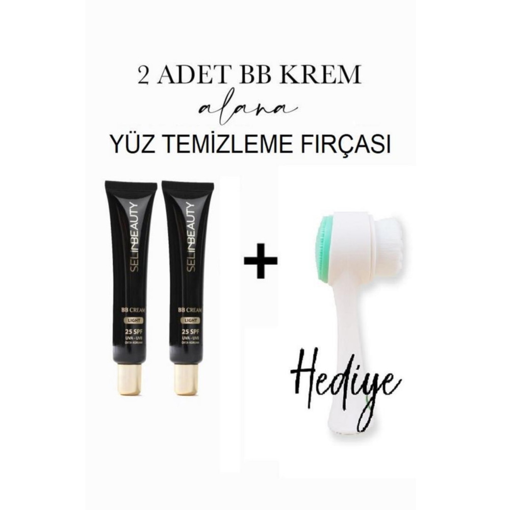 Selin Beauty Bb Cream Light 2 Li Set Cilt Temizleme ve Peeling Fiyatı