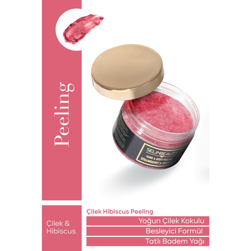 Selin Beauty Çilek - Hibiscus El & Vücut Peeling Vücut Bakımı Fiyatı