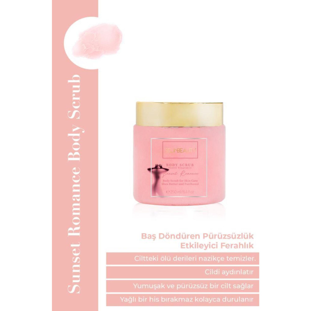 Selin Beauty Exotic Sunset Romance Body Scrub Peeling 250 ML Vücut Bakımı Fiyatı