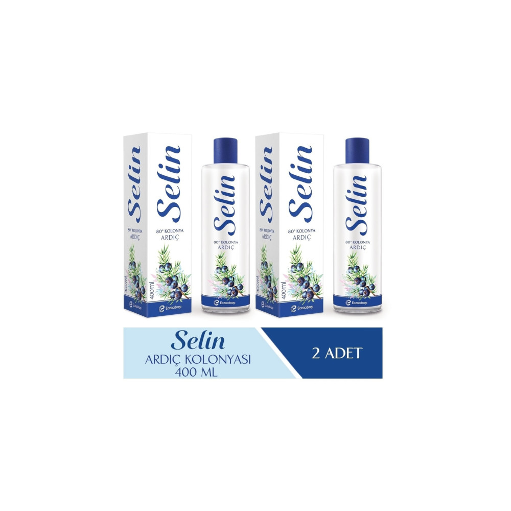 Selin Parfümlü Kolonya Ardıç 800 ml (400*2) Kolonya & Gülsuyu Fiyatı