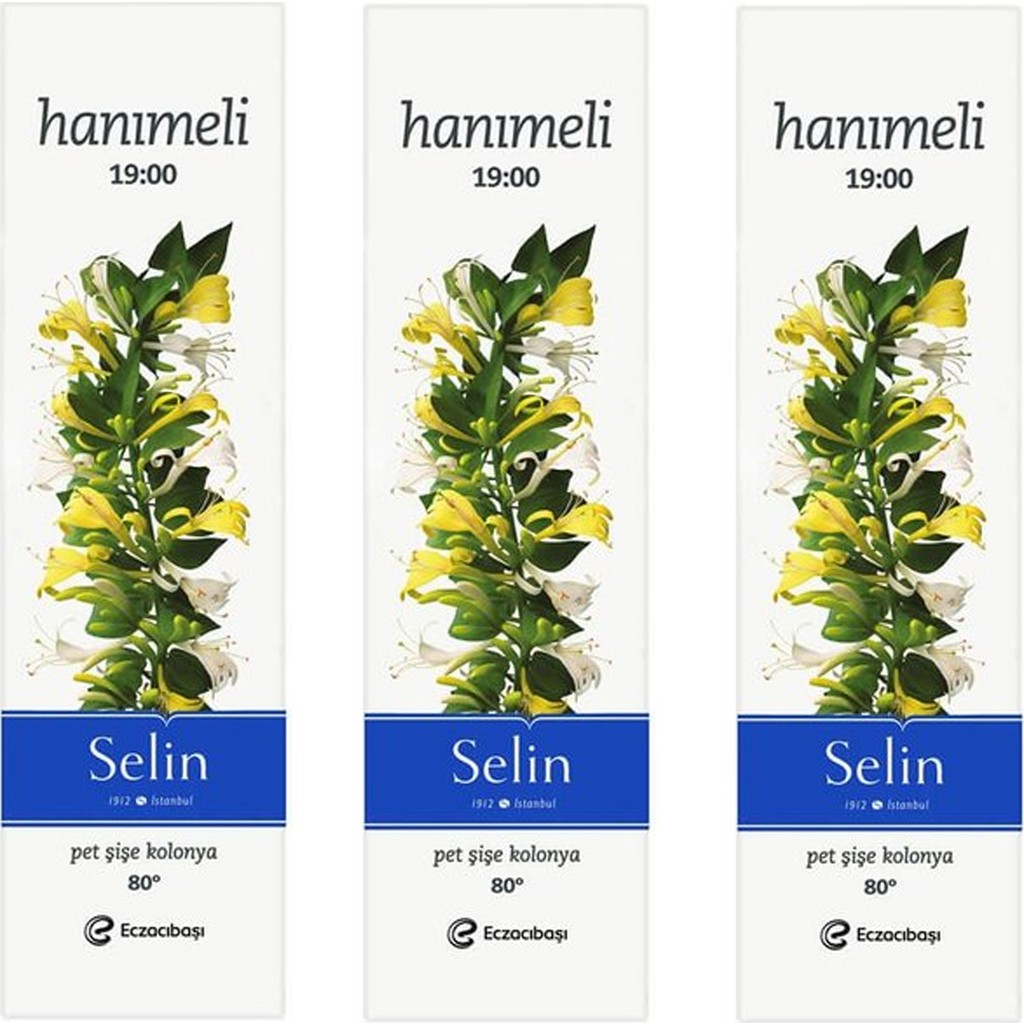 Selin Parfümlü Kolonya Hanımeli Pet Şişe 200 ml 3 Adet Parfümler Fiyatı