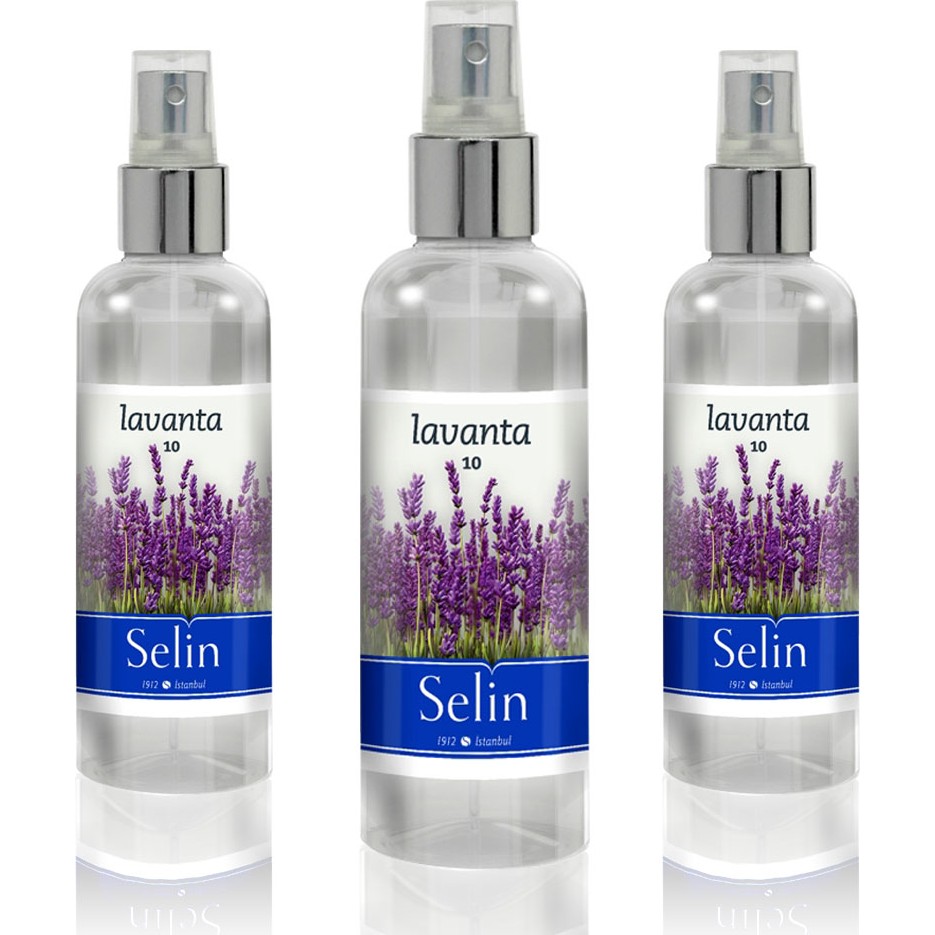 Selin Parfümlü Sprey Kolonya Lavanta 100 ml x 3 Parfümler Fiyatı