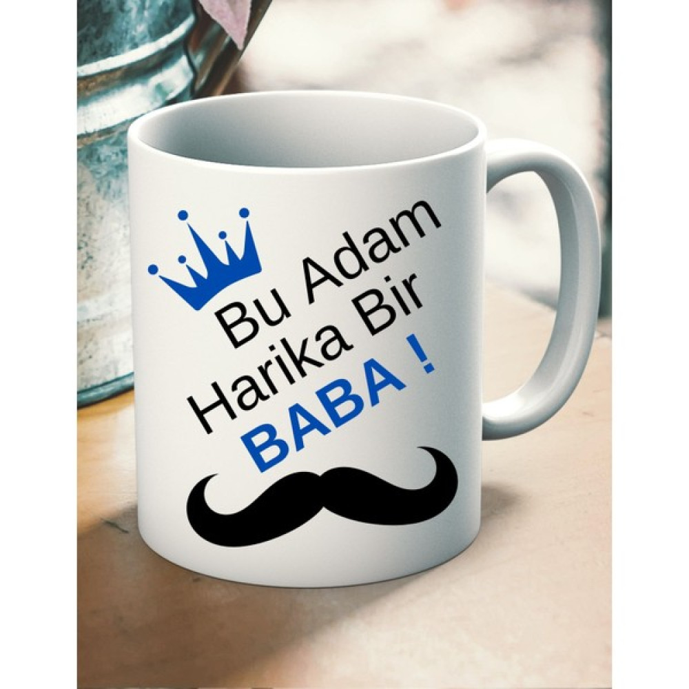 Seliness Design Babalar Gününe Özel Bu Adam Harika Bir Baba Yazılı Kupa Strafor Köpükle Paketlenmiş Kırılmaz Premium Kalite Kupa - Beyaz Oto Boyaları Fiyatı