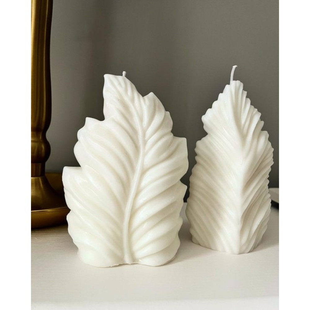 Selins Art Candle Yaprak 2'Li Mum Seti - 1 Adet Dekoratif Mum Fiyatı