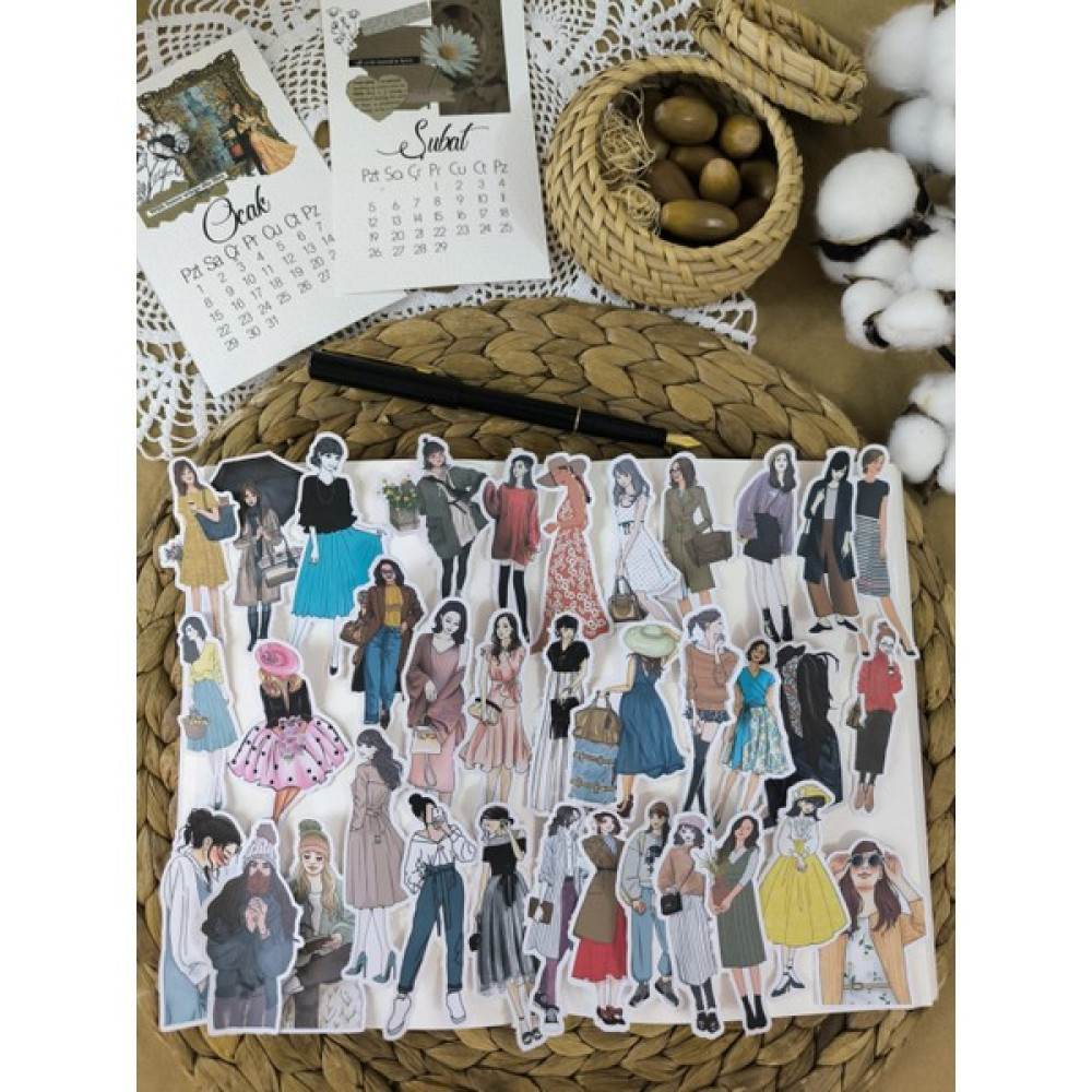 Selis Craft Kızlar Sticker Tekli Etiket Seti 02 Ajanda Planlayıcı Oto Boyaları Fiyatı