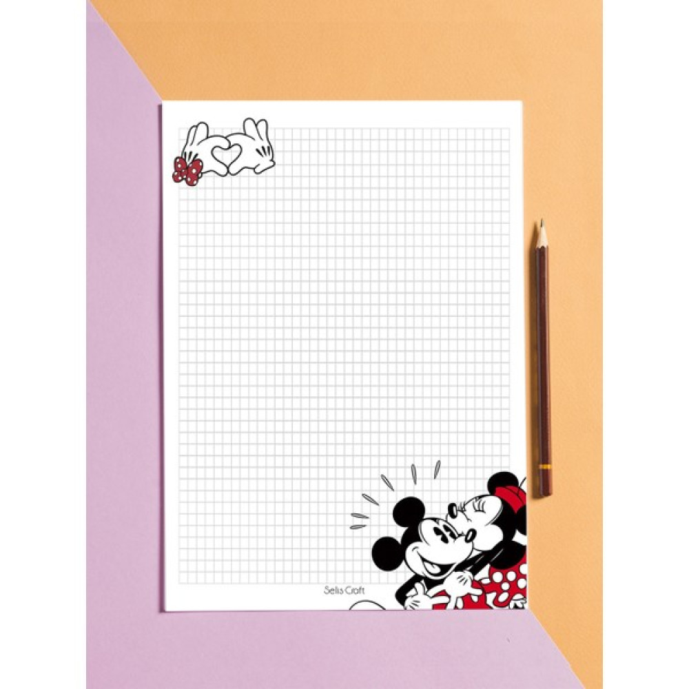 Selis Craft Mickey Minnie Mouse Desenli Kareli Notepad 01 Günlük Planlayıcı Defter To Do List Not Defteri Ajanda Not Defteri & Bloknot Fiyatı