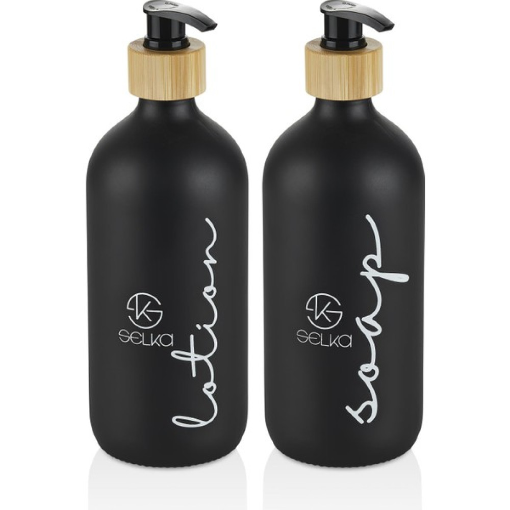 Selka Home 500 Ml. Cam Sıvı Sabun ve Losyon Seti 2'li Oto Boyaları Fiyatı