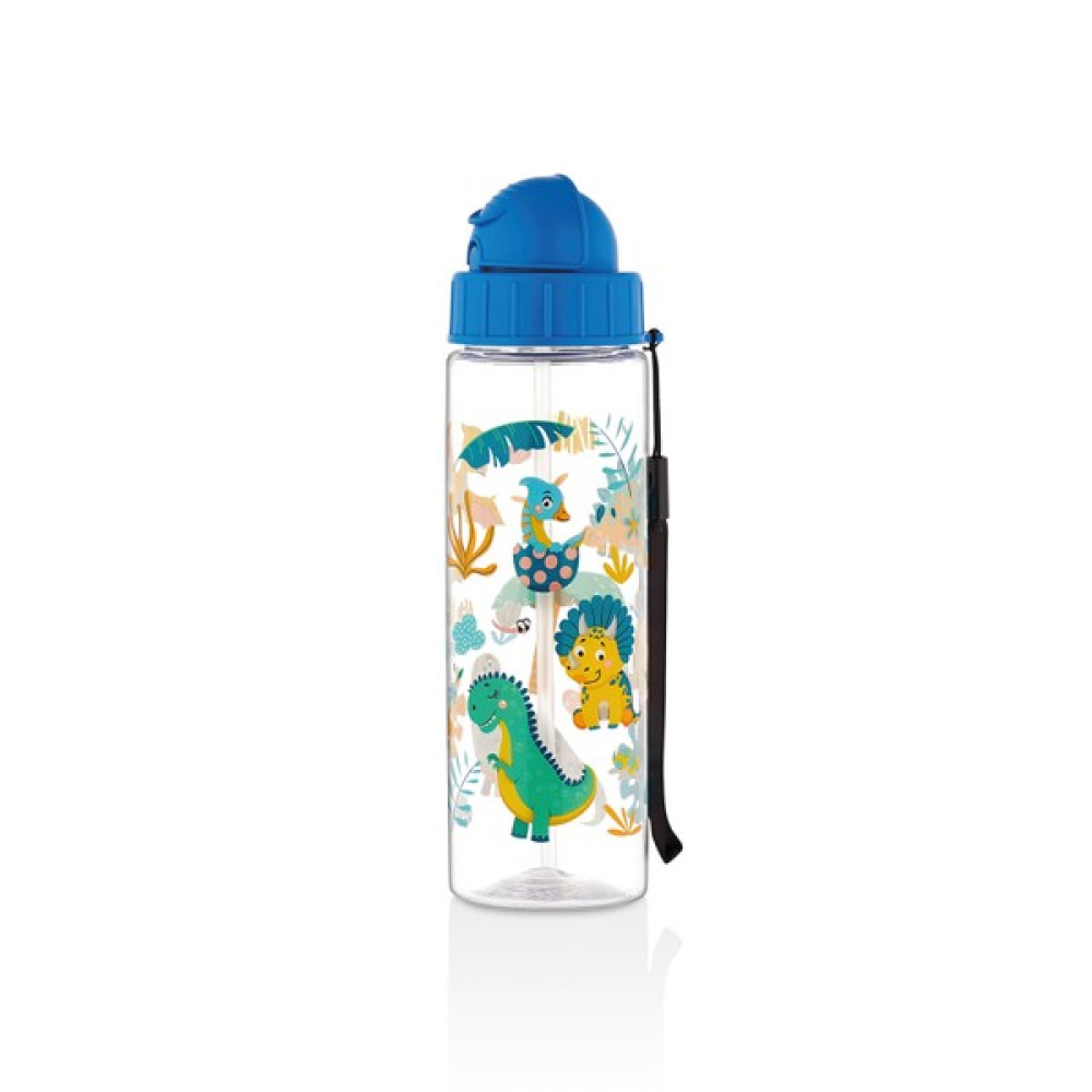Selka Home Pipetli Okul Su Matarası 500 ml - Mavi - Yeşil Suluk Fiyatı