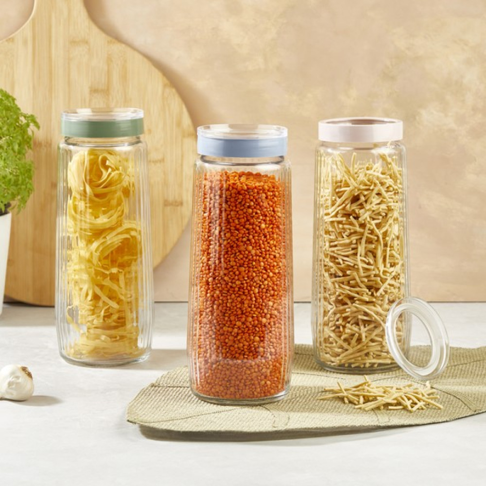 Selka Home Rigel 3 Adet Cam Kavanoz 1500 ml - 1500 cc Sürahi Fiyatı
