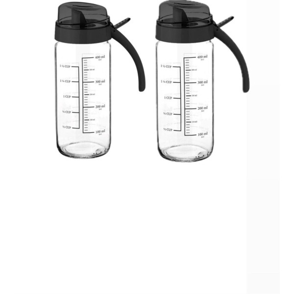 Selka Mutfak - Derece Desenli Cam Yağlık ve Sirkelik 2'li Set 500 ml Selkayağlıksirkelik - Siyah Mutfak Gereçleri Fiyatı
