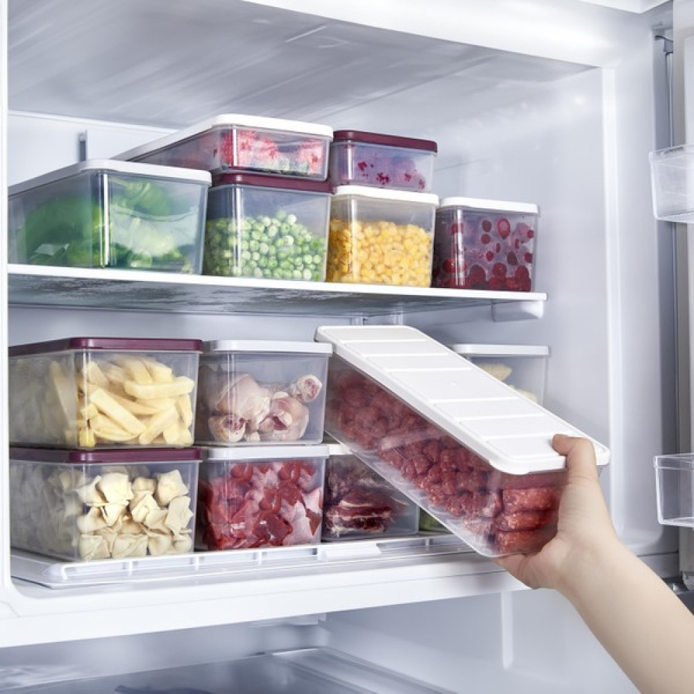 Selka Nora 4 Adet 2 Lt. Saklama Kabı - Açık Gri Saklama Kapları Fiyatı