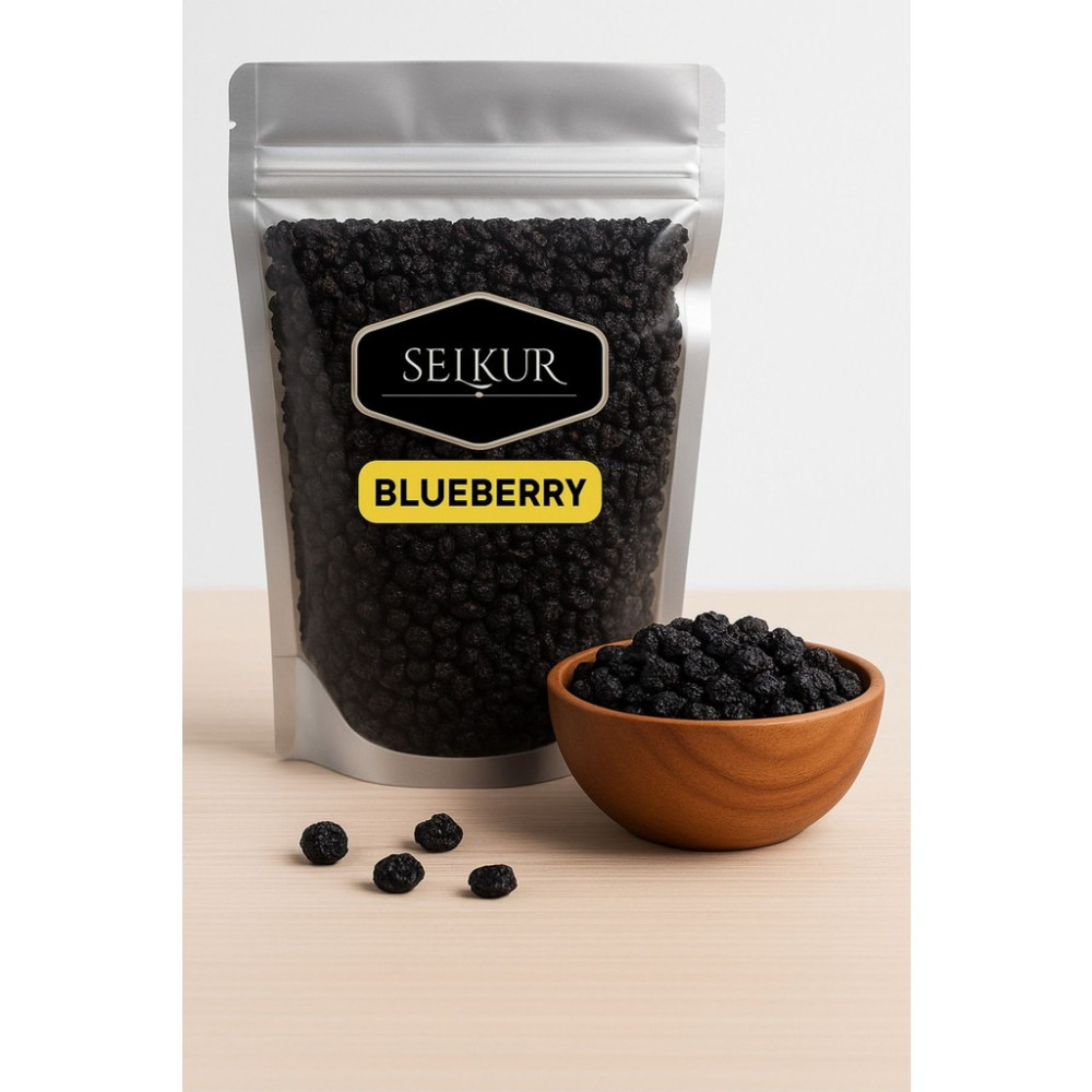 Selkur Yaban Mersini 500 gr (Blueberry) Kuru Meyve Fiyatı