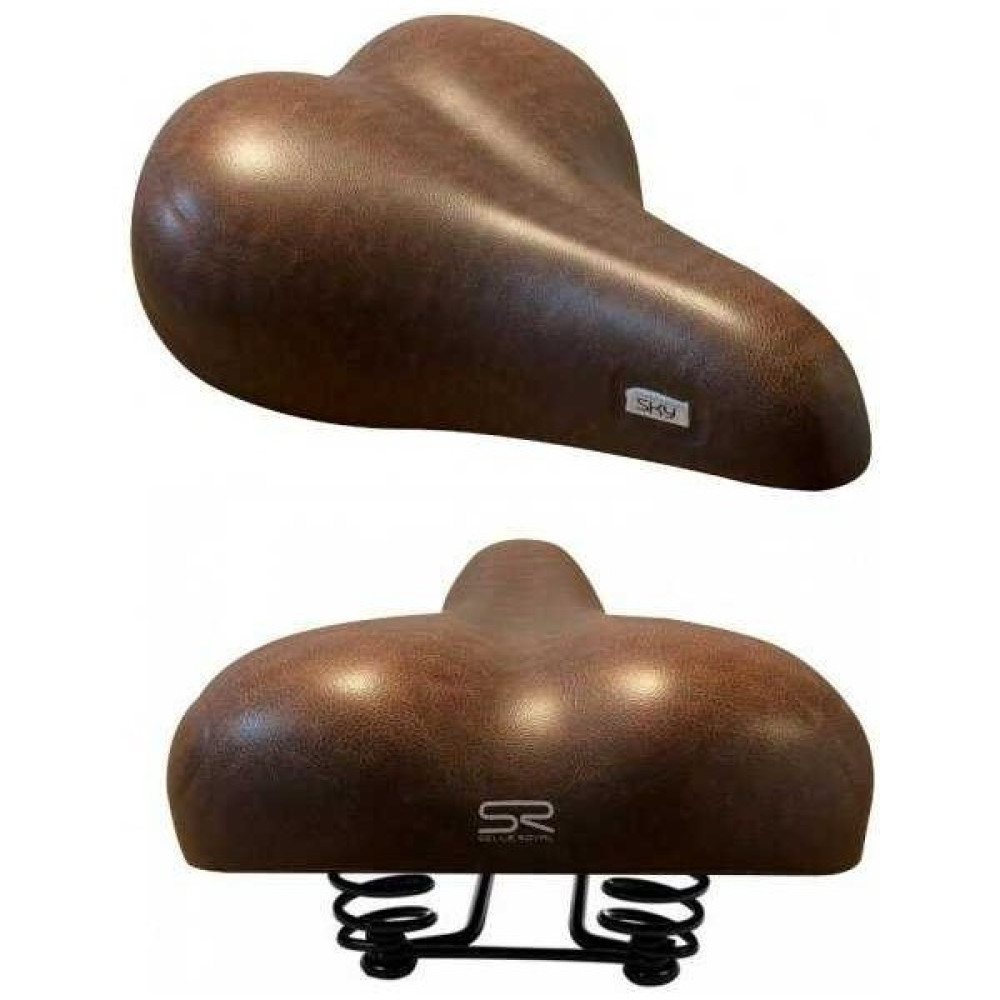 Selle Royal Sky Yaylı Geniş Sele - Kahverengi Bisiklet Aksesuarları Fiyatı