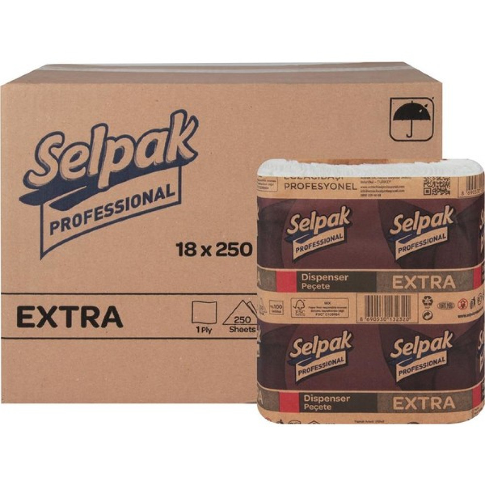 Selpak 3 Katlı Selpak Dispenser Peçete 18 * 250 'li Peçete Fiyatı