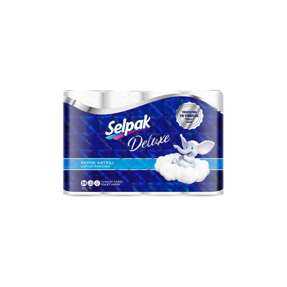 Selpak Deluxe Tuvalet Kağıdı 24lü Tuvalet Kağıdı Fiyatı