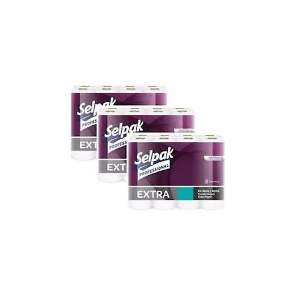 Selpak Extra 72'li Tuvalet Kağıdı 24x3 - Beyaz Tuvalet Kağıdı Fiyatı