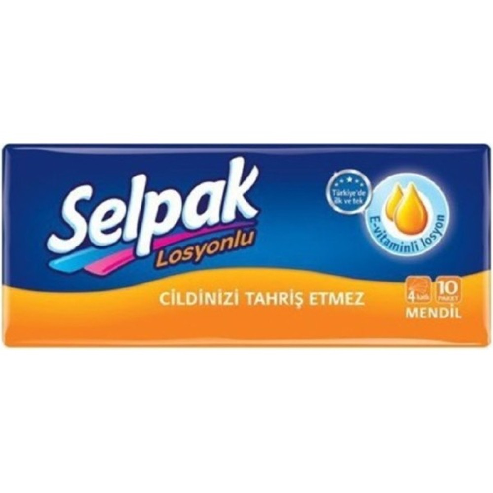 Selpak Losyonlu Mendil 10X2 Paket (20 Adet) - Beyaz Oto Boyaları Fiyatı