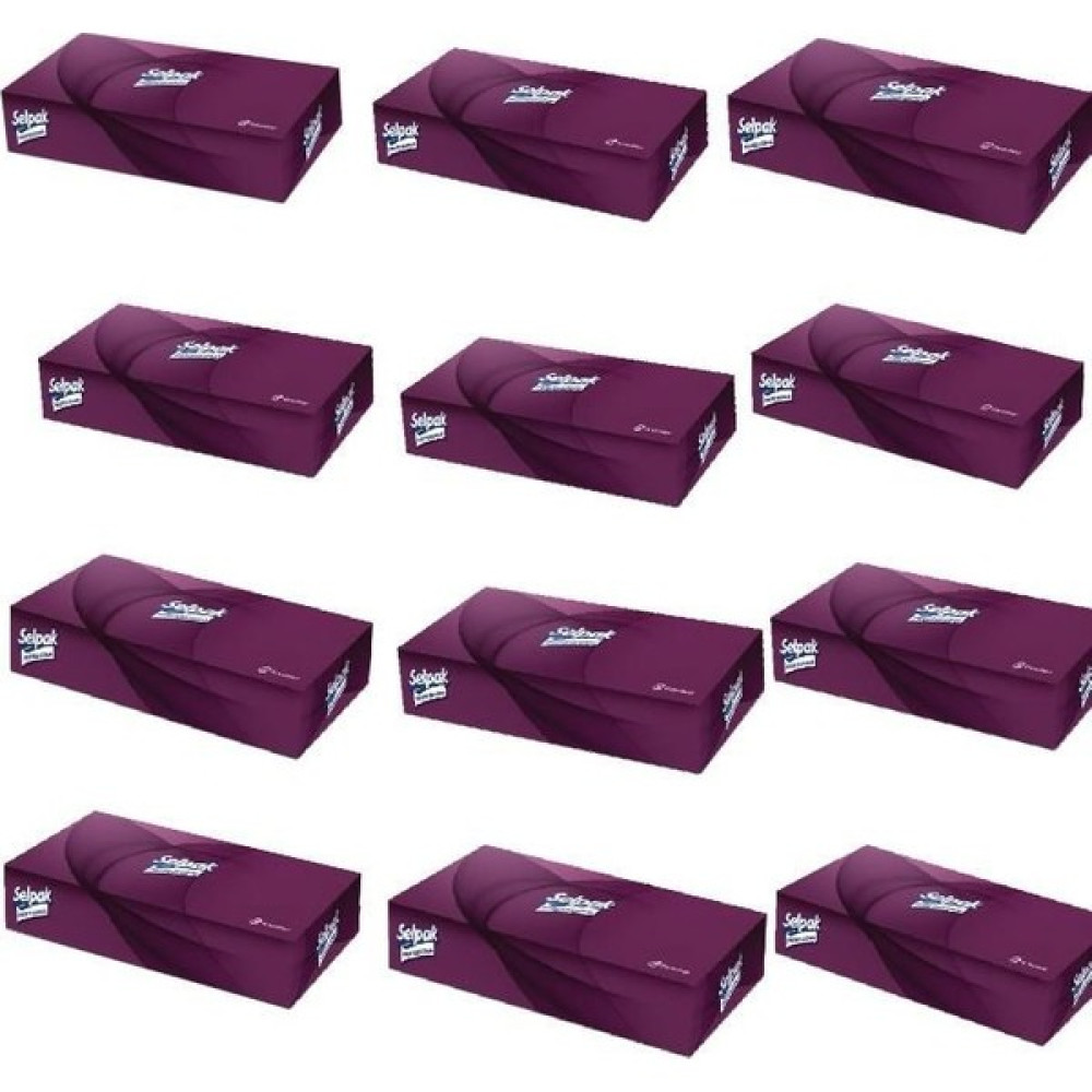 Selpak Professional Extra Kutu Mendil 12'li 80 Yaprak - Beyaz Peçete Fiyatı