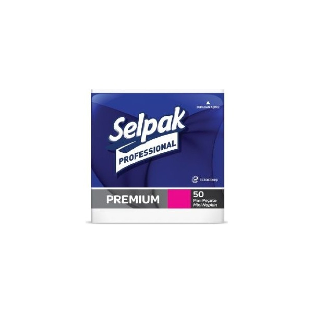 Selpak Professional Peçete Mini 24x24 Beyaz 50yp Peçete Fiyatı
