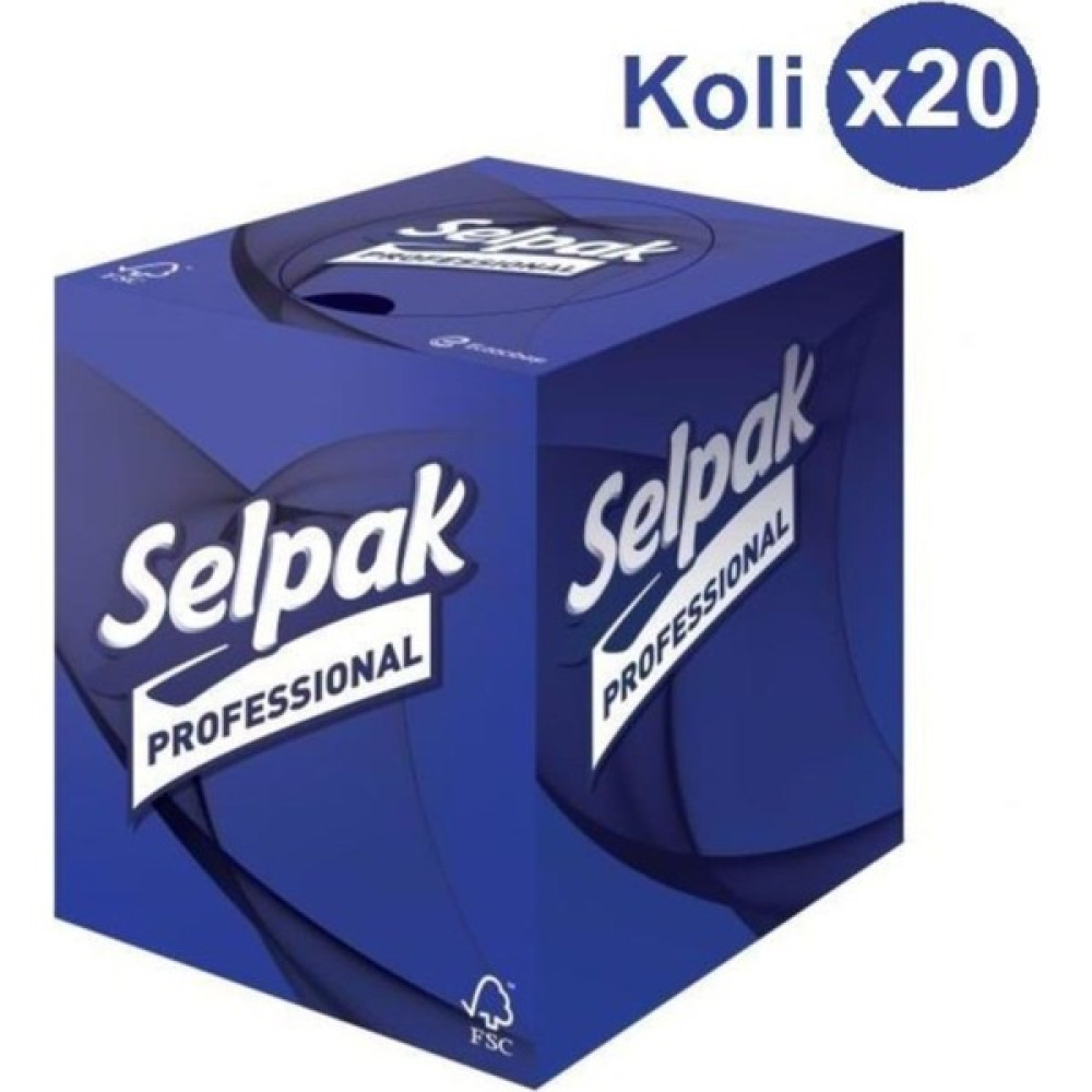 Selpak Professional Premium Butik Kutu Mendil 48'li 20 Paket Kağıt Mendil Fiyatı