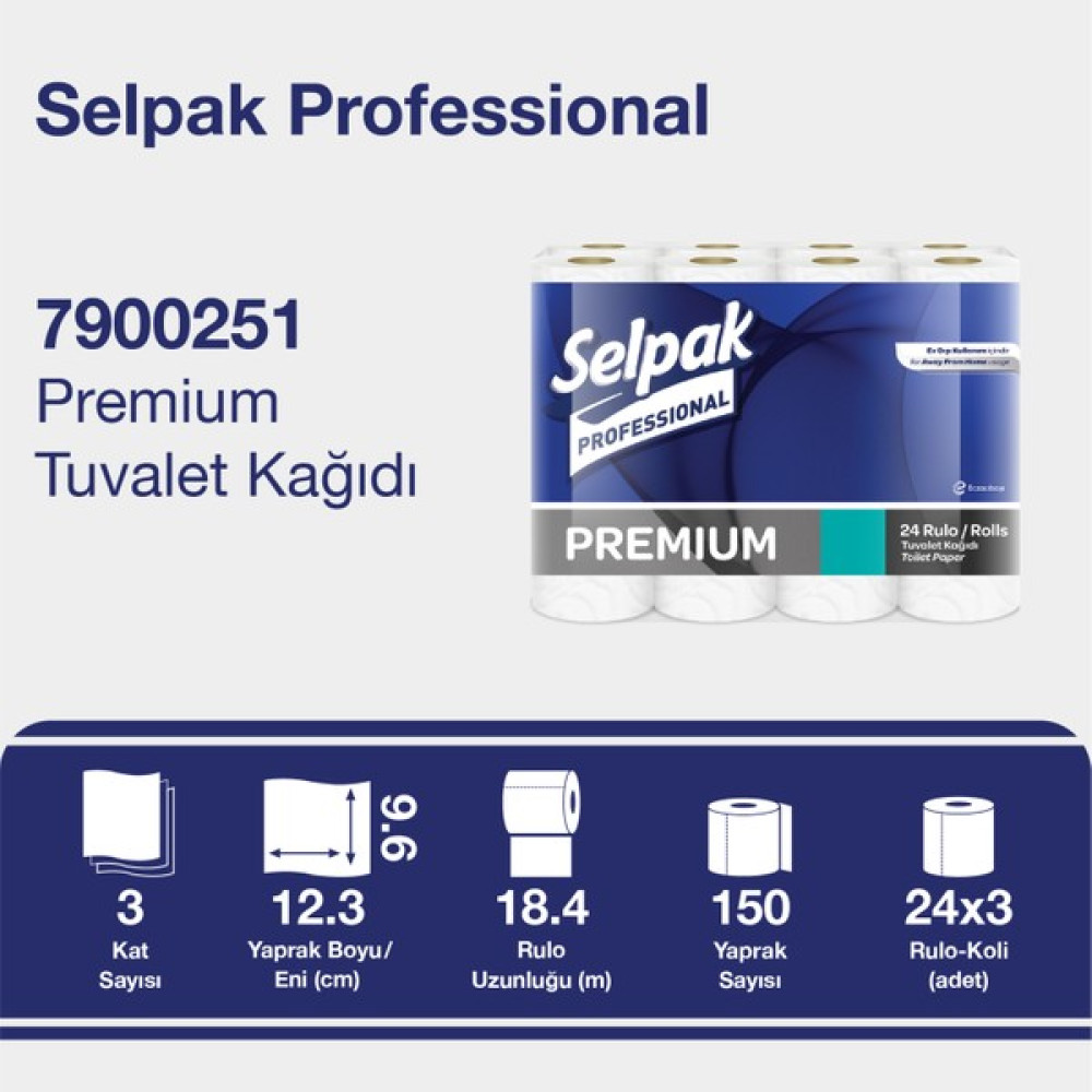 Selpak Professıonal Premium Tuvalet Kağıdı 24lü Tuvalet Kağıdı Fiyatı