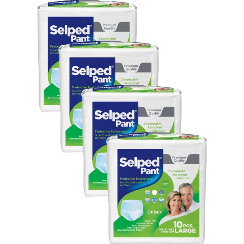 Selped Pant Emici Külot Large 40 Adet 4 Paket Hasta Bezleri ve Temizliği Fiyatı