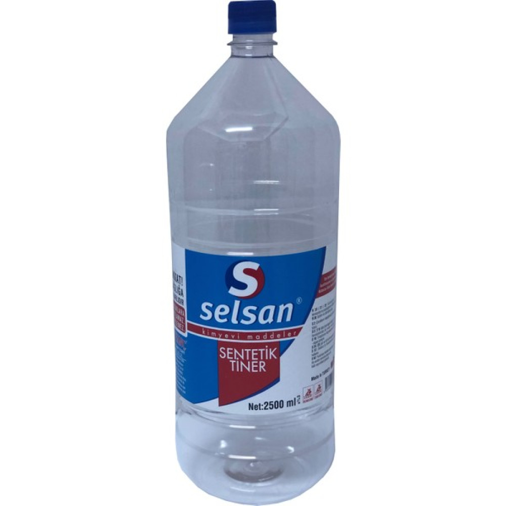 Selsan Sentetik Tiner 2500 ml Boya Malzemeleri Fiyatı