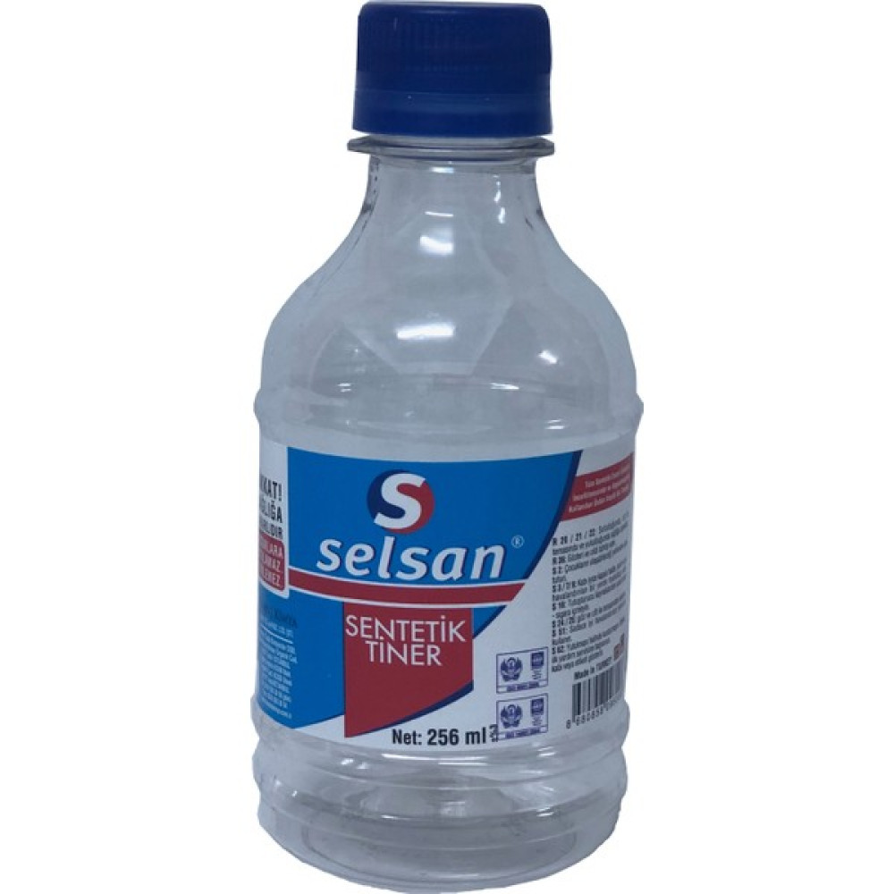 Selsan Sentetik Tiner - 256 ml Boya Malzemeleri Fiyatı