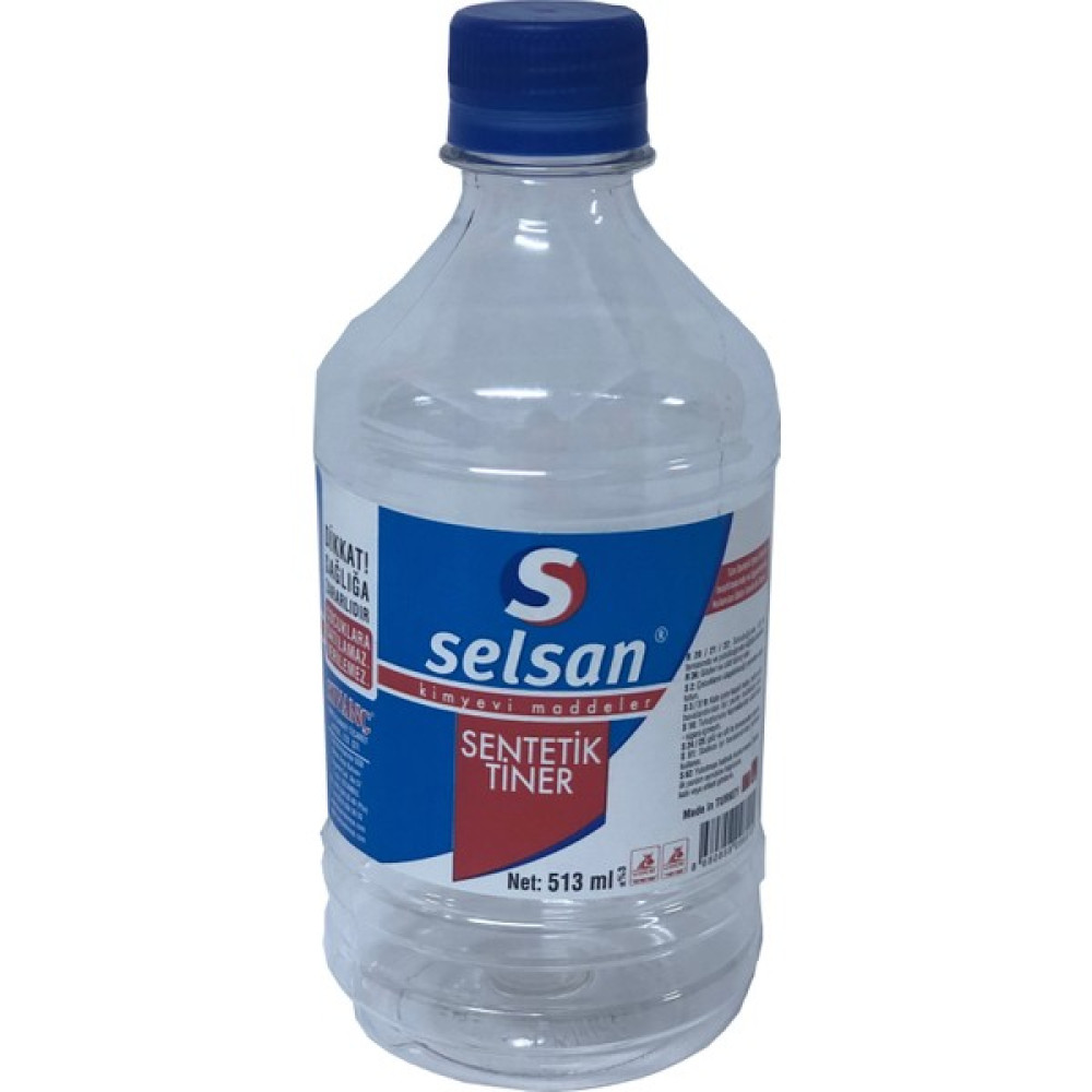 Selsan Sentetik Tiner - 513 ml Boya Malzemeleri Fiyatı