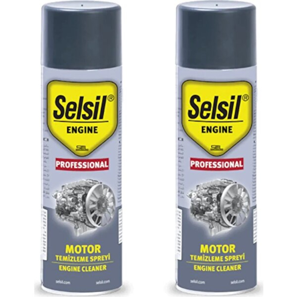 Selsil 2 x 500 ml Motor Temizleme Spreyi Oto Genel Temizlik Fiyatı