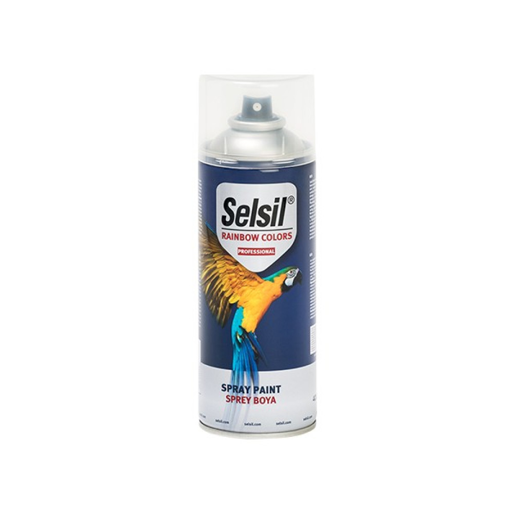 Selsil Akrilik Esaslı Gümüş Gri Akrilik Esaslı Sprey Boya 400 ml Silver Grey Professional Boya Malzemeleri Fiyatı