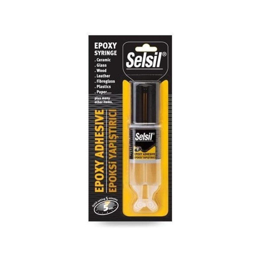 Selsil Epoksi Yapıştırıcı Genel Kullanım 28 gr Dış Cephe Yalıtım Malzemeleri Fiyatı