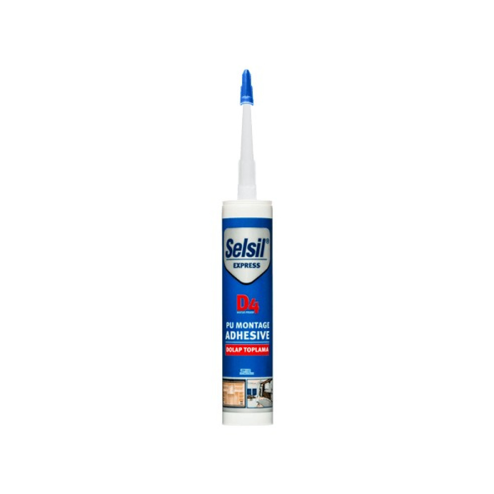 Selsil Express Sıvı Çivi D4 Dolap Toplama Silikon 300 ml Dış Cephe Yalıtım Malzemeleri Fiyatı
