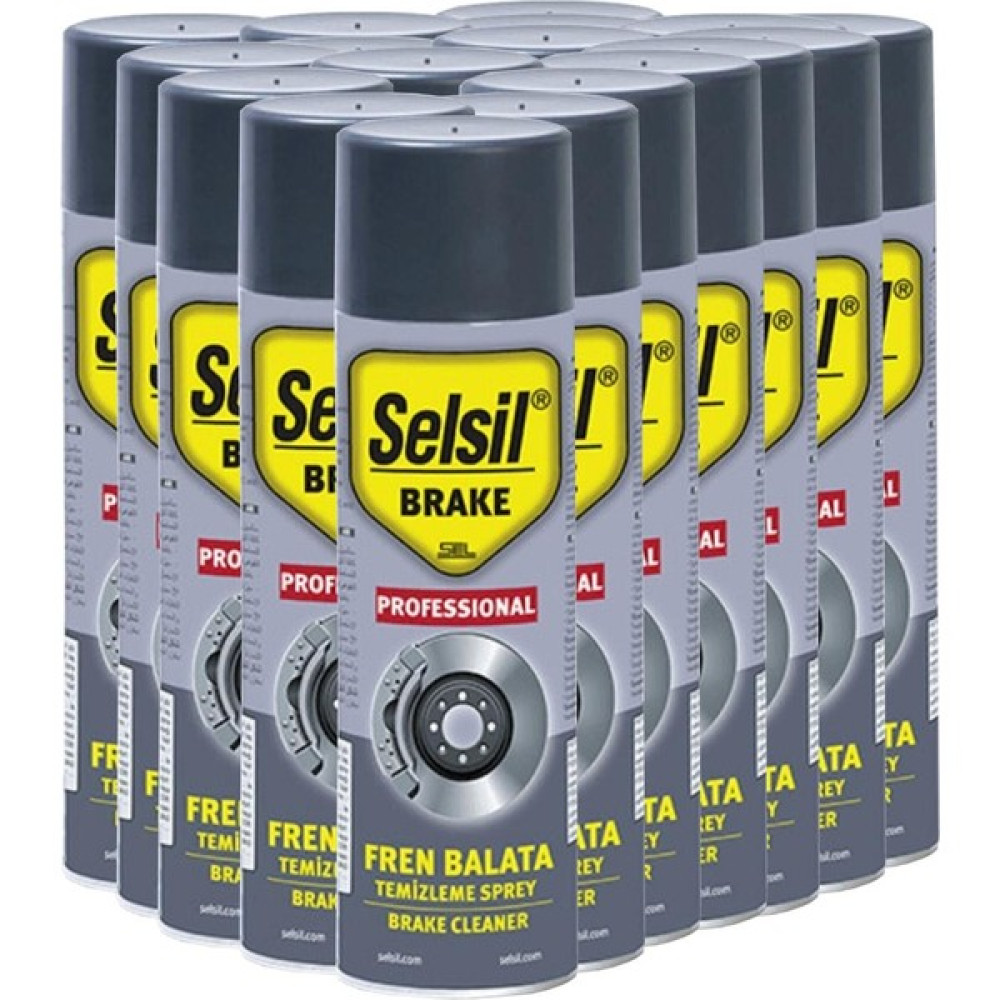 Selsil Fren Balata Spreyi 500 ml 24 Adet Fren Bakım Spreyi Fiyatı