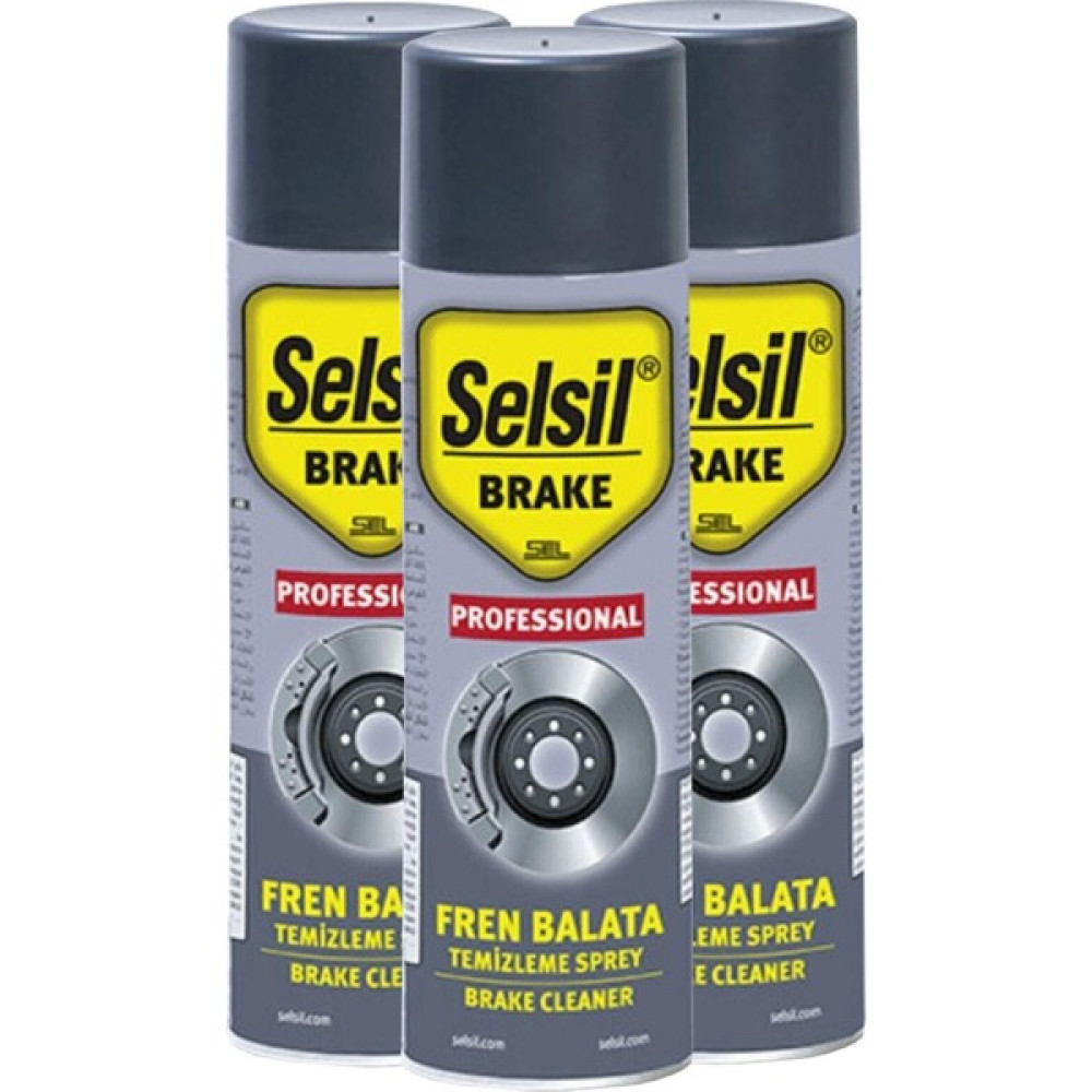 Selsil Fren Balata Spreyi 500 ml 3 Adet Fren Bakım Spreyi Fiyatı