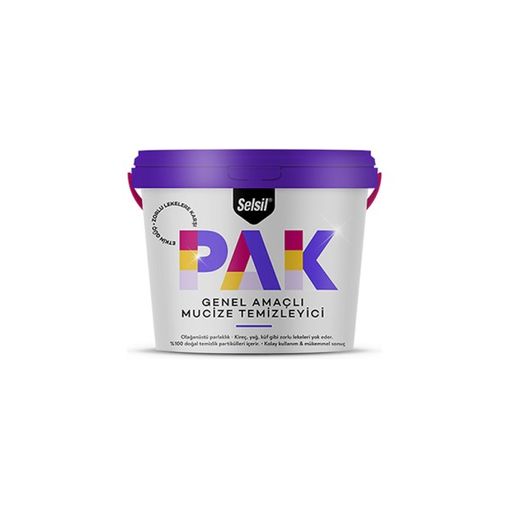 Selsil Pak Genel Amaçlı Mucize Temizleyici 500 gr (2 'li) Temizlik Malzemeleri Fiyatı